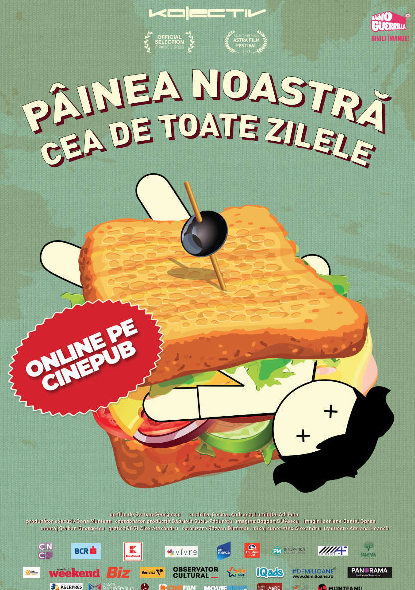 Pâinea noastră cea de toate zilele (2022) de Serban Georgescu - film documentar online pe CINEPUB Pâinea noastră cea de toate zilele (2022) de Serban Georgescu - film documentar online pe CINEPUB